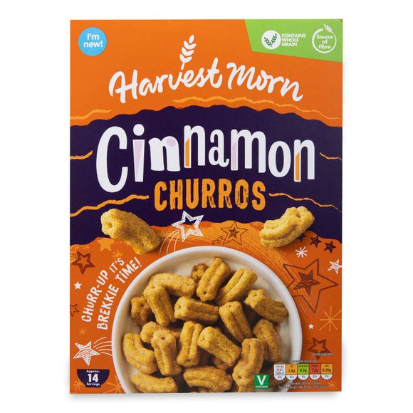 Harvest Morn Cinnamon Churros 425g